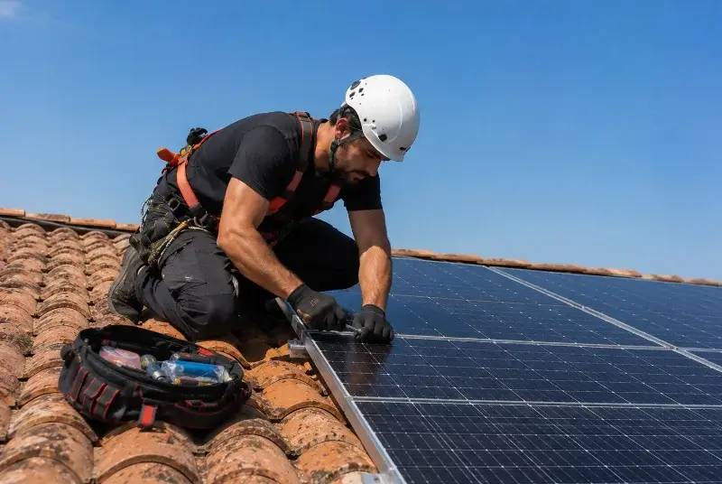 Maintenance et monitoring de panneaux solaires à Saint-Paul-de-Fenouillet