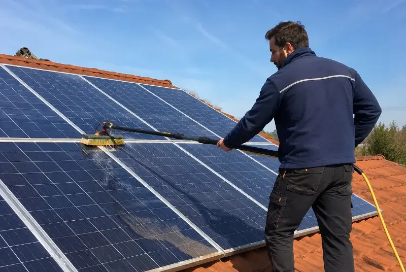 Nettoyage et entretien de panneaux solaires à Saint-Paul-de-Fenouillet